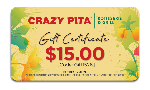 gift certificate